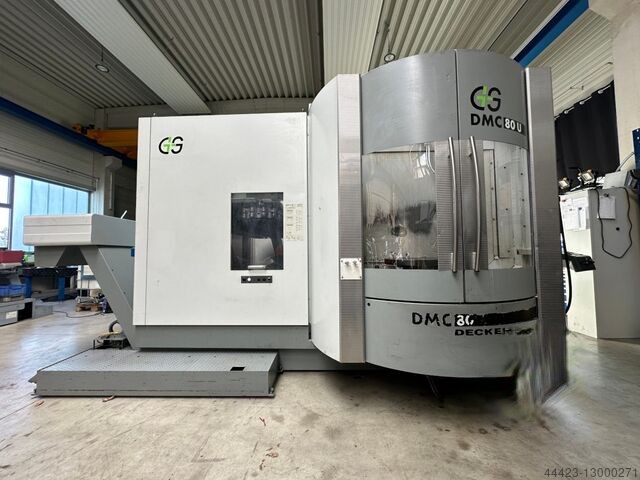 5 Axis VMC DMG MORI DMC 80 U DuoBLOCK Used In Germany Zatpat