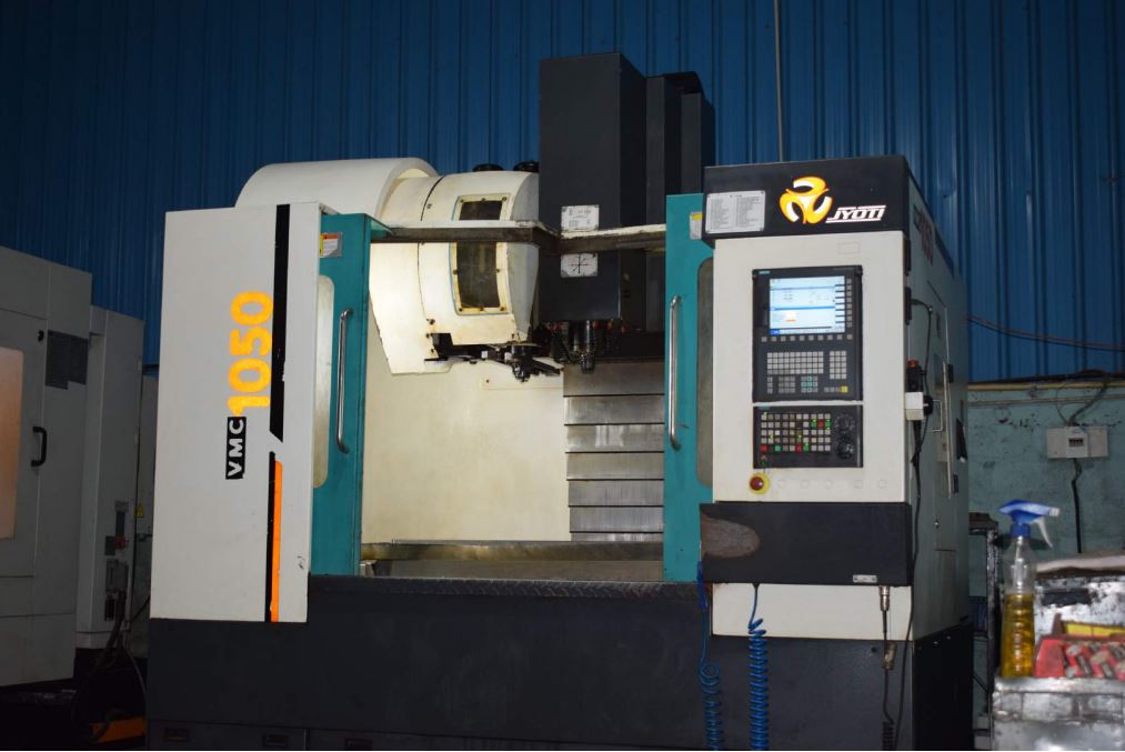 Vertical Machining Center ( VMC ) , Jyoti VMC 1050 Used in India ...