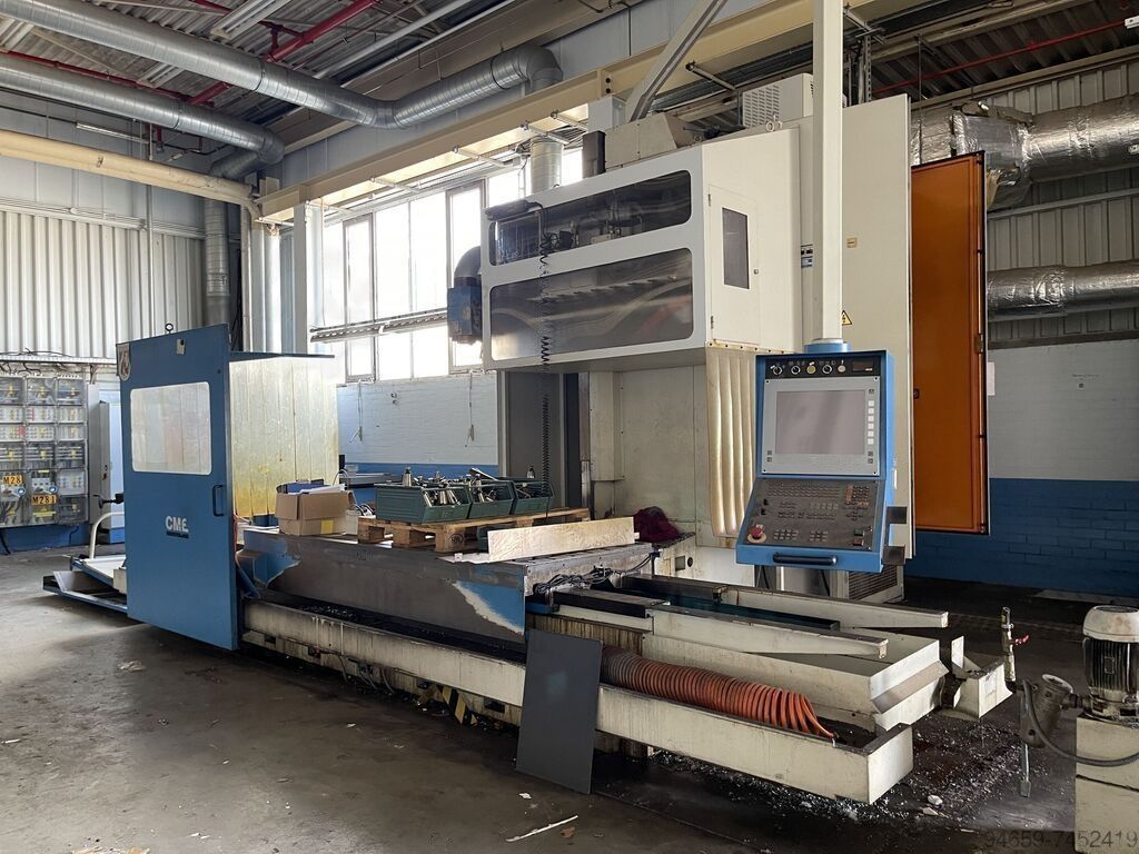 Buy Used 1999 CME Horizontal Bed Milling for Metal Cutting in Germany ...