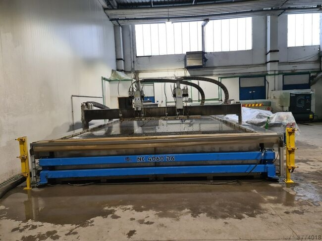 Used WJS Waterjet Cutting Machine 2005 NC 4060 D6