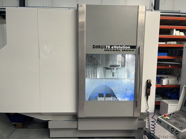 Used Dmg Mori 5 Axis VMC 2001 DMU70 evolution