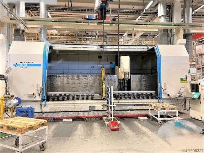 Used Ibarmia Milling Machine 2004 ZV 58 L6000