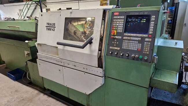 Used Traub CNC Lathe 1993 TNM 42
