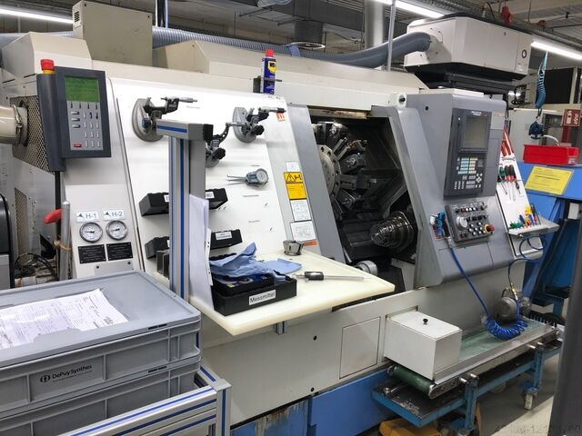 Used Mazak CNC Lathe 2003 SQT-200 MSY