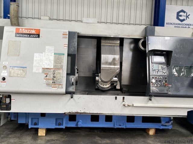 Used Mazak CNC Lathe 2000 Integrex 400Y