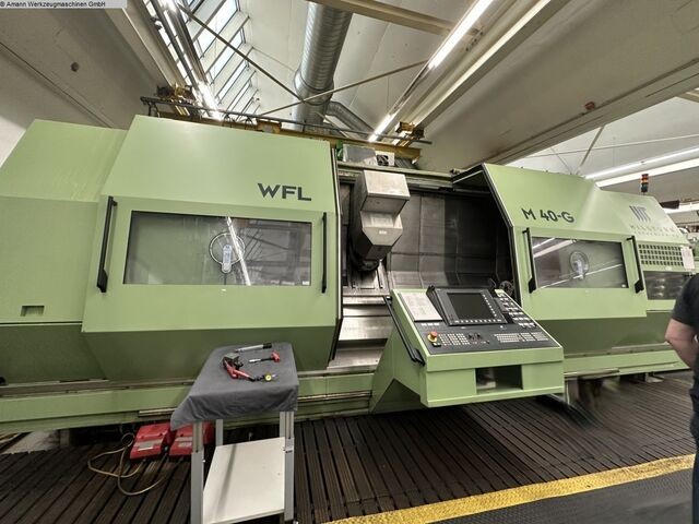 Used WFL CNC Lathe 2004 NAM40 G