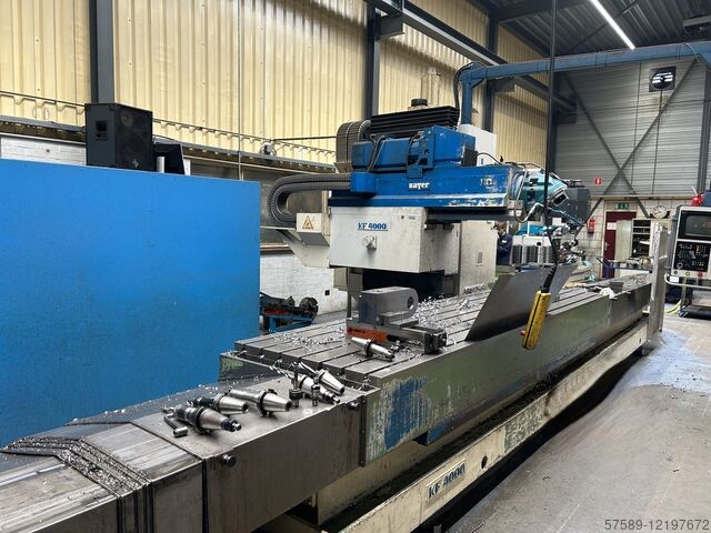 Used Zayer Milling Machine 1990 20 KF 4000