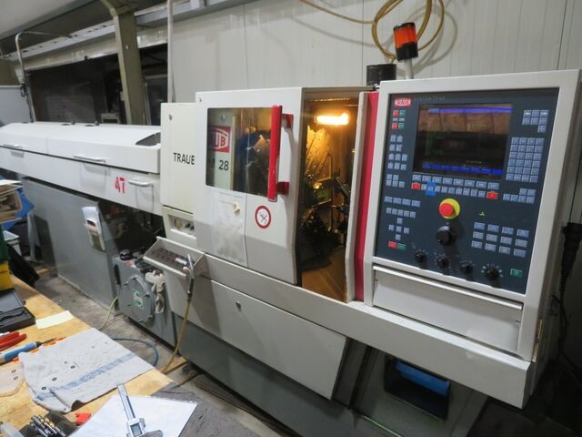 Used Traub CNC Lathe 1997 TNM 28