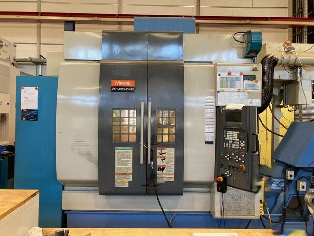 Used Mazak 5 Axis VMC 2003 Variaxis 630