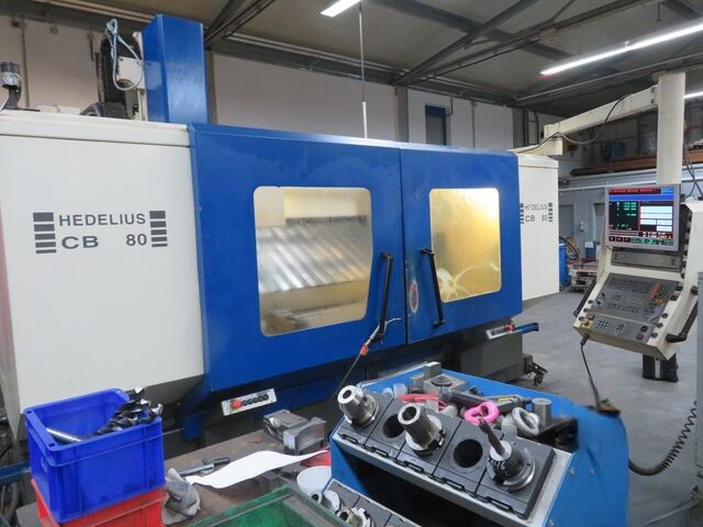 Used Hedelius Vertical Machining Center ( VMC ) 2002 CB80