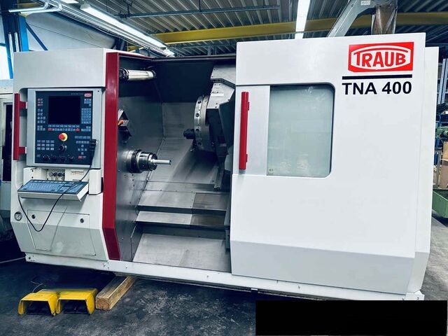 Used Traub CNC Lathe 1997 TNA 400 Y