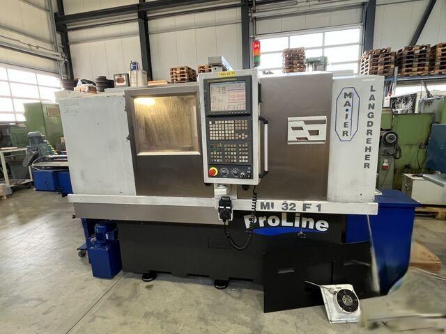 Used Maier CNC Lathe 2006 ML32 F1 Proline