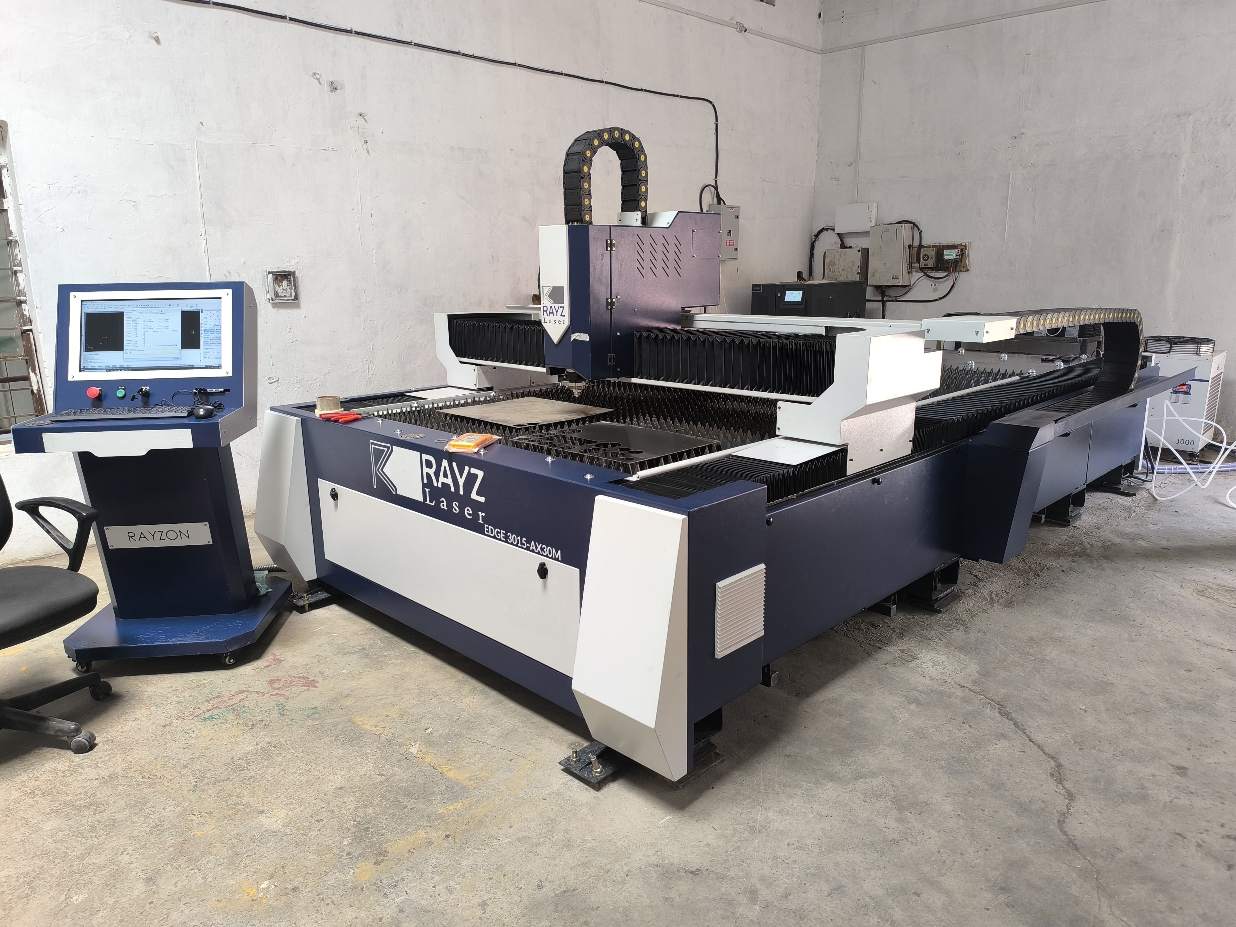 New Rayzon Fiber Laser  Trend 3015E-CP15M