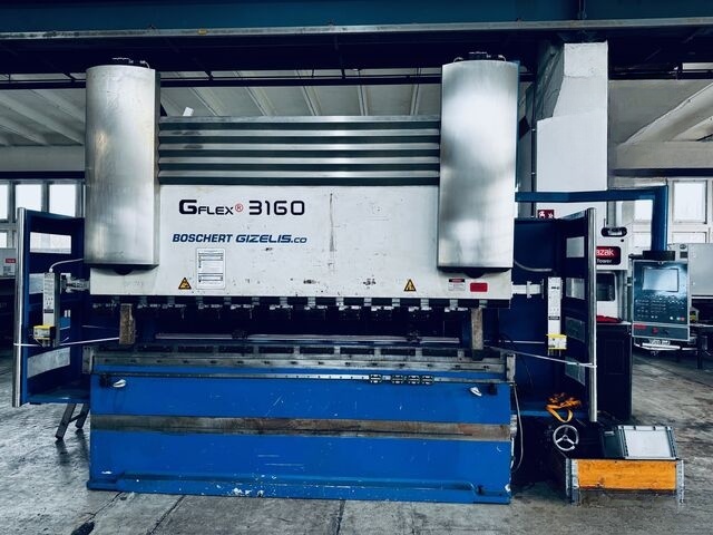 Used Boschert CNC Press Brake 2008 G-Flex 3160