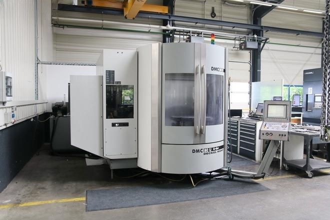 Used Deckel Maho Universal Machining Center 2002 DMC 80 U hi-dyn