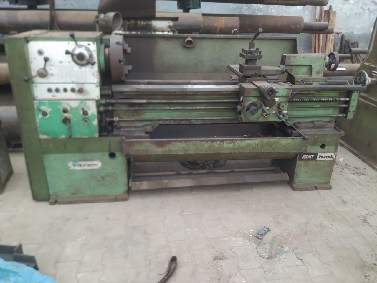 Used HMT Lathe  VIKRAM