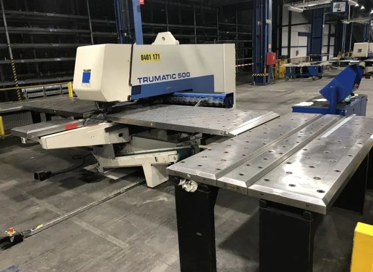 Turret Punch Press , Trumpf TC 500-1300 Used in Germany | Zatpat ...