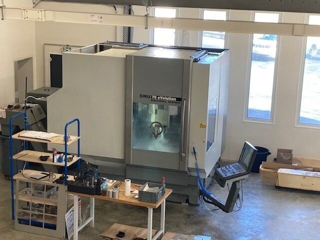 Used Dmg Mori Universal Machining Center 2005 DMU 70 EVOLUTION