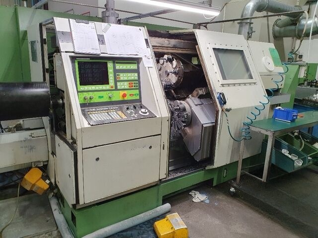 Used Traub CNC Lathe 1994 TNS 65 D