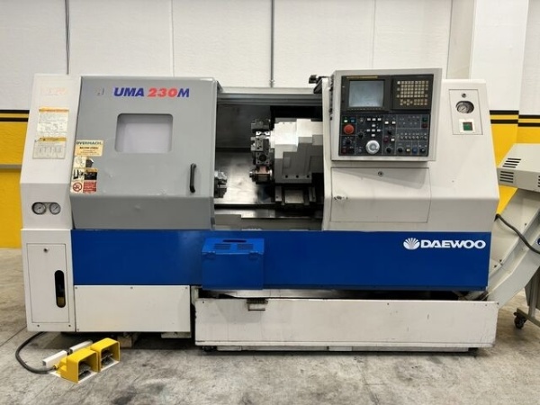 Used Daewoo CNC Turn-Mill 2002 Puma 230M