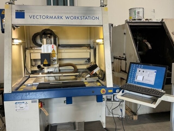 Used Trumpf Engraving machine 2004 Vectormark VMC 3A