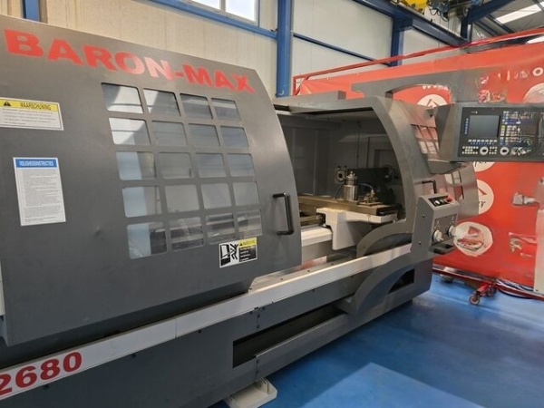 Used Baron Max CNC Lathe 2007 KL-2680