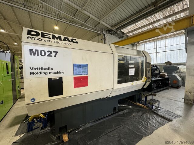 Used Demag Injection Moulding Machine 1999 Ergotech 4200-1450