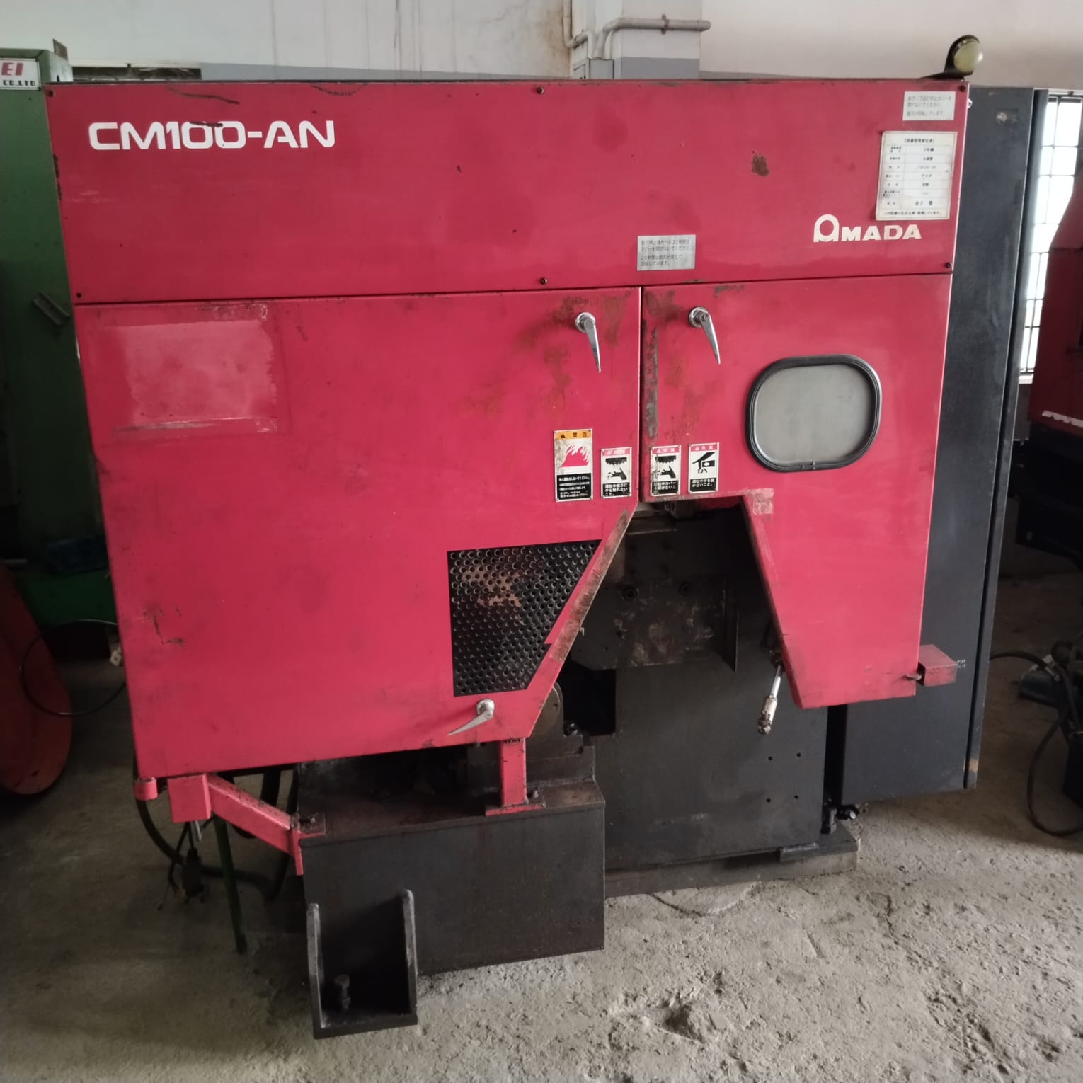 Used Amada Circular Saw 2000 CM-100-AN