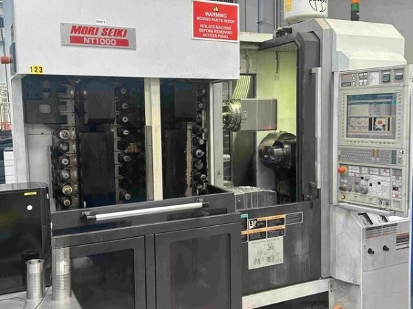 Used Mori Seiki CNC Turn-Mill 2010 NT1000SZM