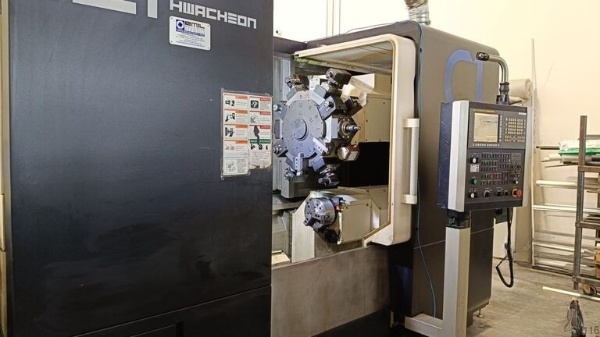 Used Hwacheon CNC Turn-Mill 2020 C1 YSMC