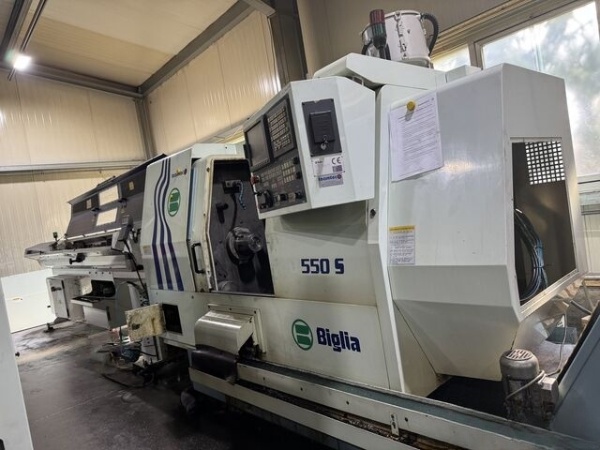 Used Biglia CNC Lathe 2005 B550S