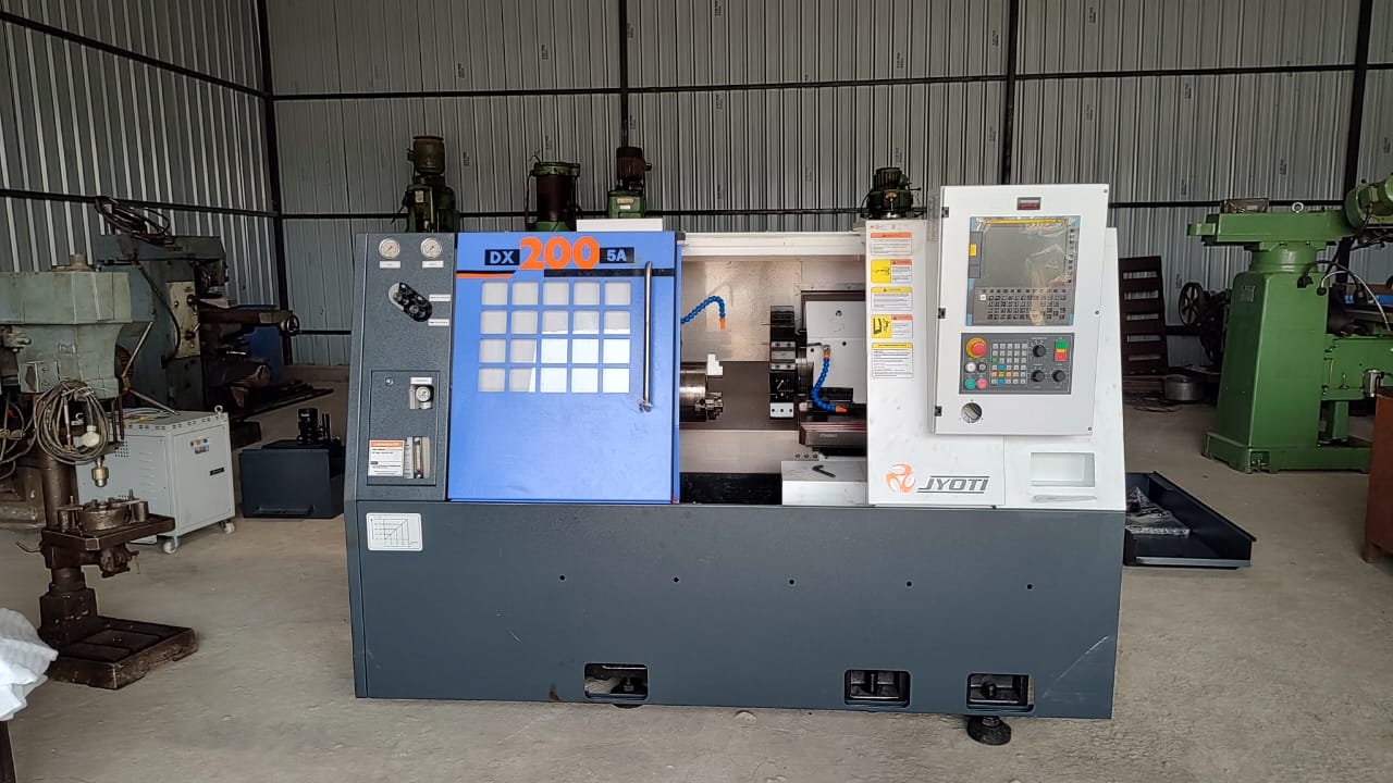 Used Jyoti CNC Lathe 2024 DX 200 5A