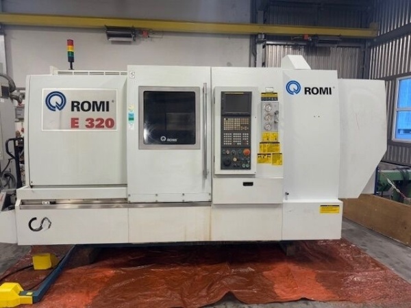 Used Romi CNC Lathe 2008 E 320