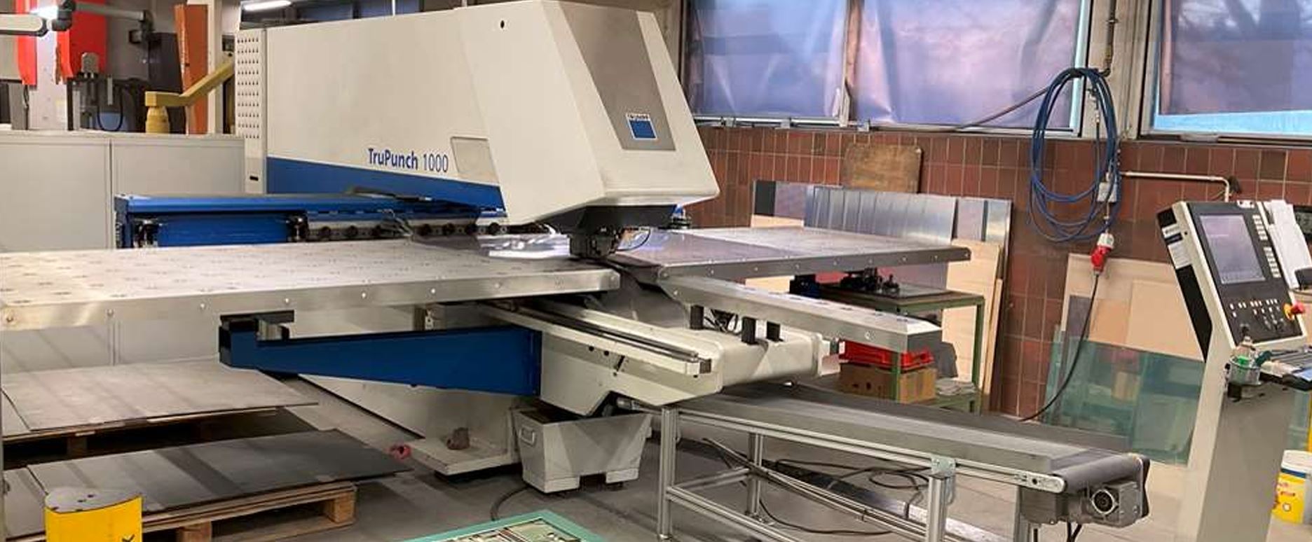 Used Trumpf Turret Punch Press 2007 Trupunch 1000