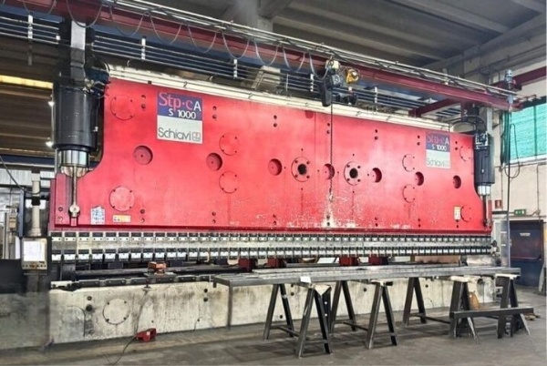 Used Schiavi CNC Press Brake 2008 STP-CA 1000