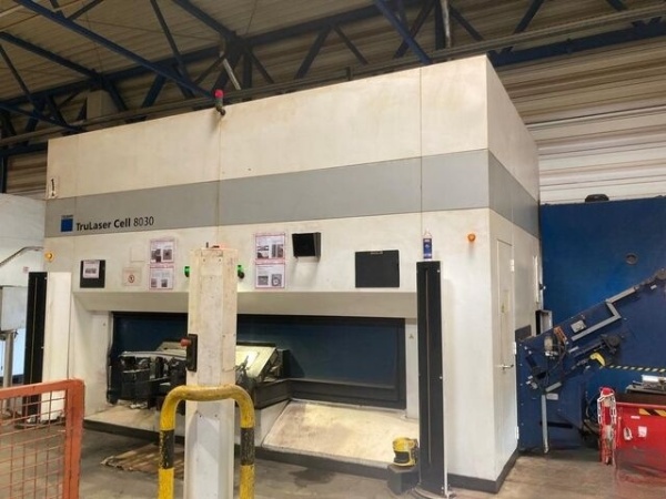 Used Trumpf 5 Axis Laser Cutting Machine 2011 TruLaser Cell 8030