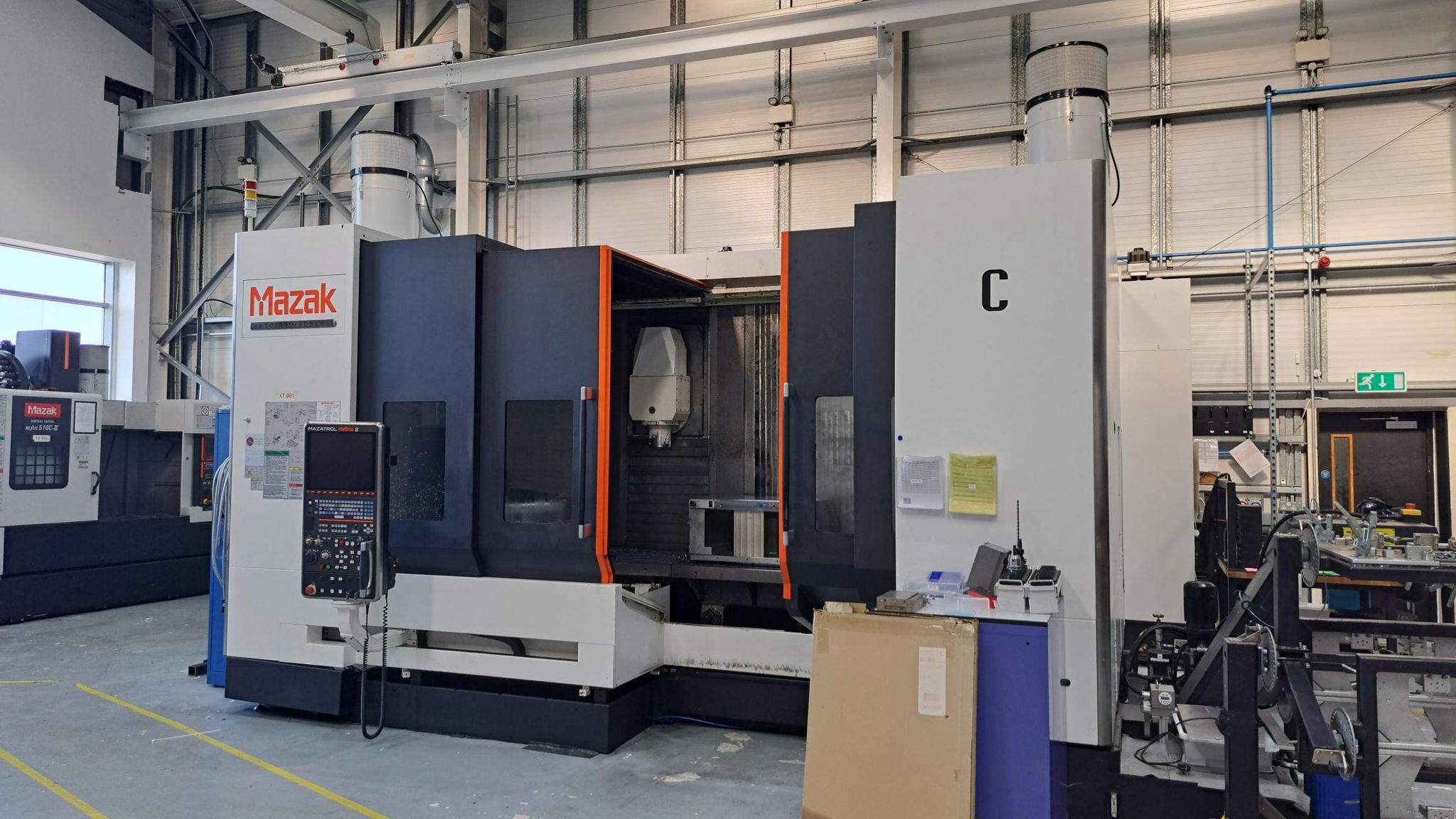 Used Mazak 5 Axis VMC 2016 VTC-800-30SLR