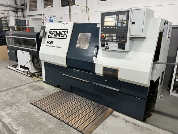 Used Spinner CNC Lathe 2007 TC65MC
