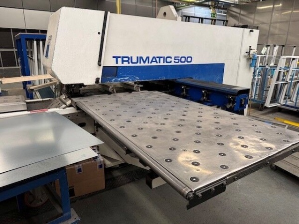 Used Trumpf Turret Punch Press 2000 Trumatic 500