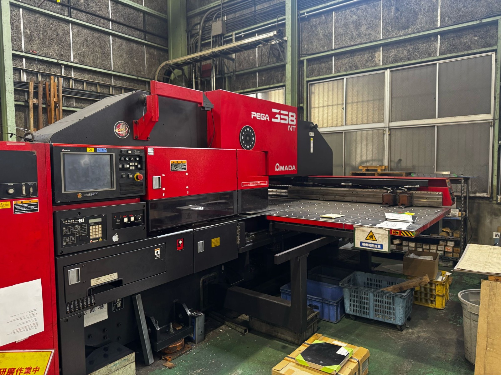 Used Amada Turret Punch Press 2001 Pega 358NT