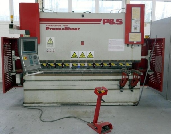 Used Baykal CNC Press Brake 2007 APHS 3108 - 150