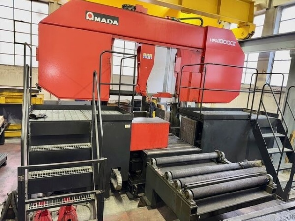 Used Amada Band Saw 2006 HFA 1000 C II