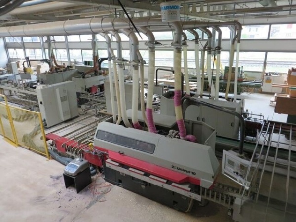 Used Weinig Folding Machines 1997 Unimat 23EL