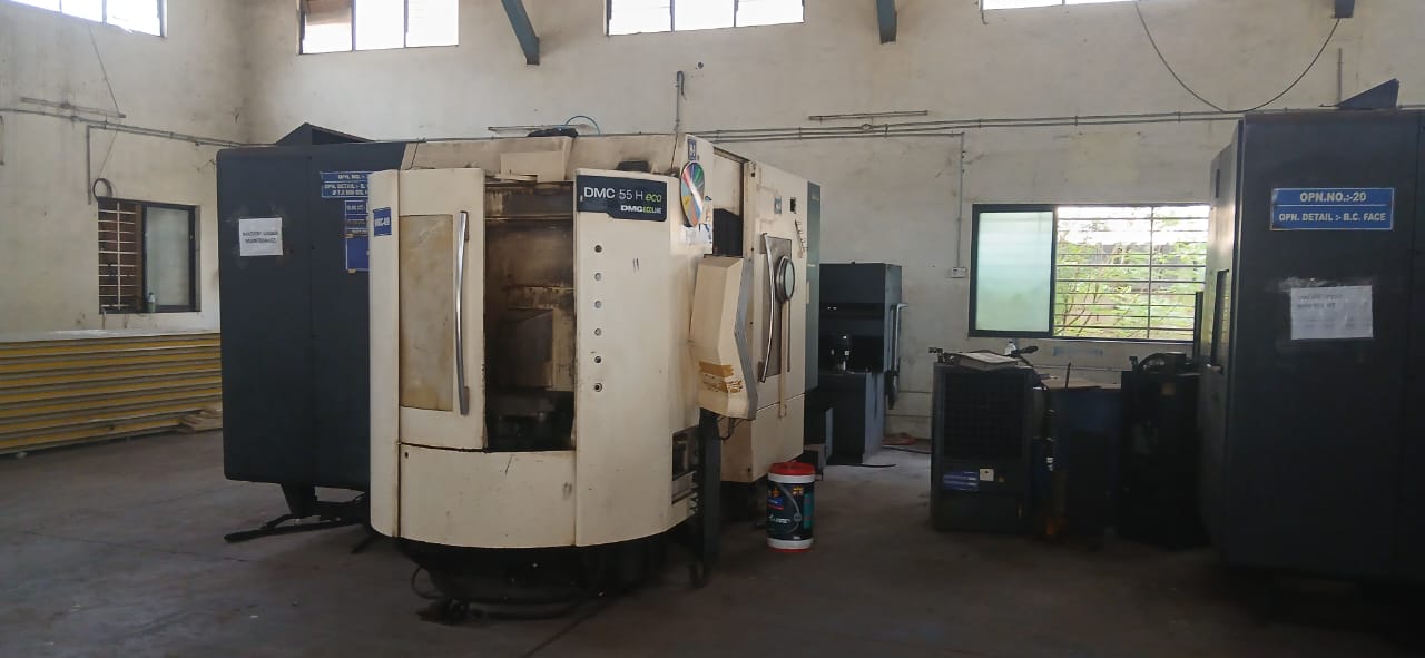 Used Dmg Mori Horizontal Machining Center ( HMC ) 2010 DMC 55 H eco