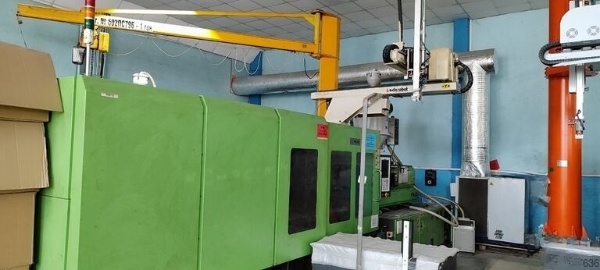 Used Welltec Injection Moulding Machine 2010 EC380SE
