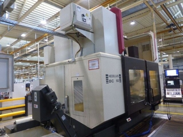 Used Hedelius Vertical Machining Center ( VMC ) 1997 BC 60-2500