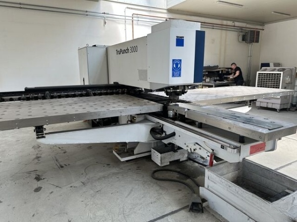 Used Trumpf Turret Punch Press 2017 TruPunch 3000