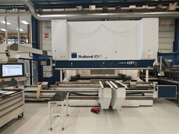 Used Trumpf CNC Press Brake 2012 TruBend 8300-40