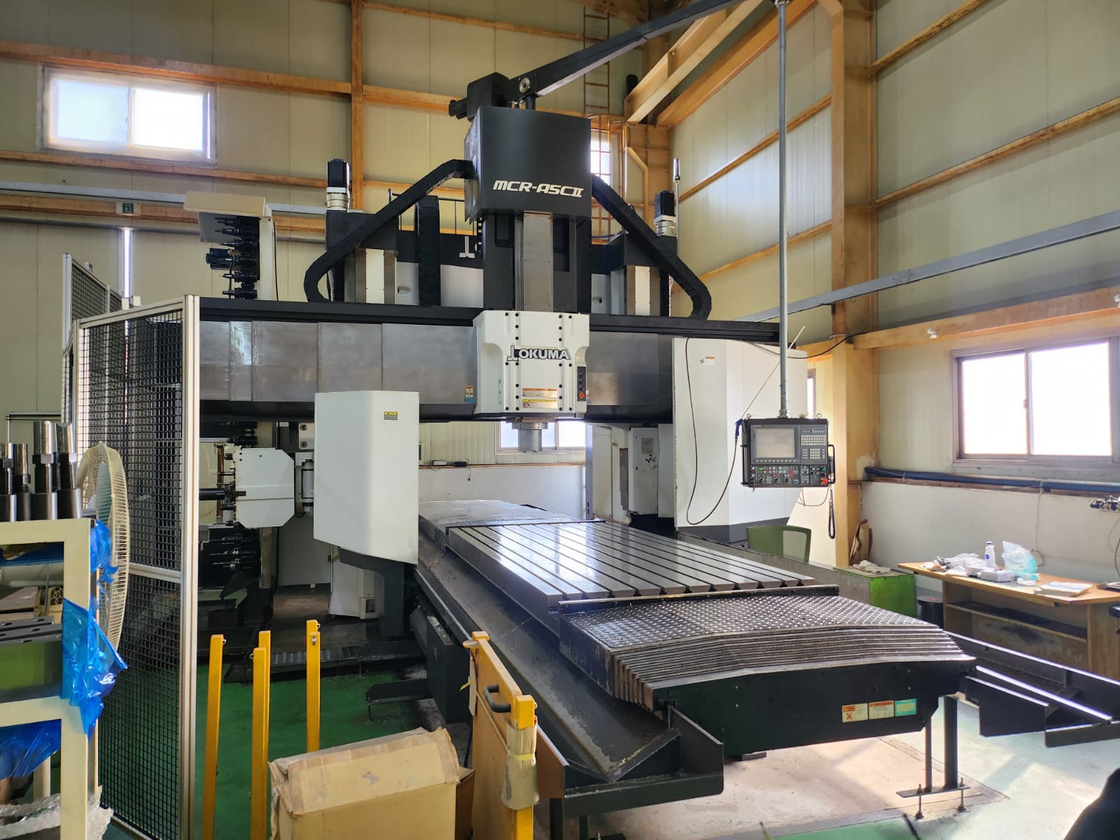 Used Okuma Double Column VMC 2016 MCR-A5CII