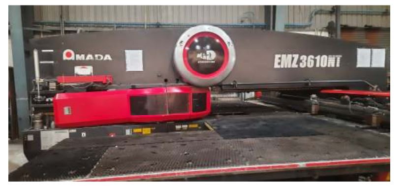 Used Amada Turret Punch Press 2008 EM 3610